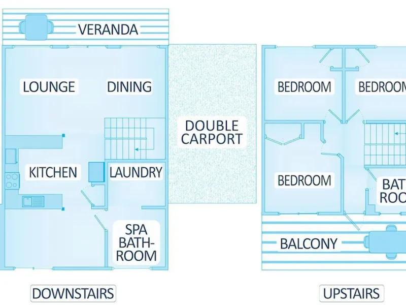 3 Bedroom Spa Floorplan